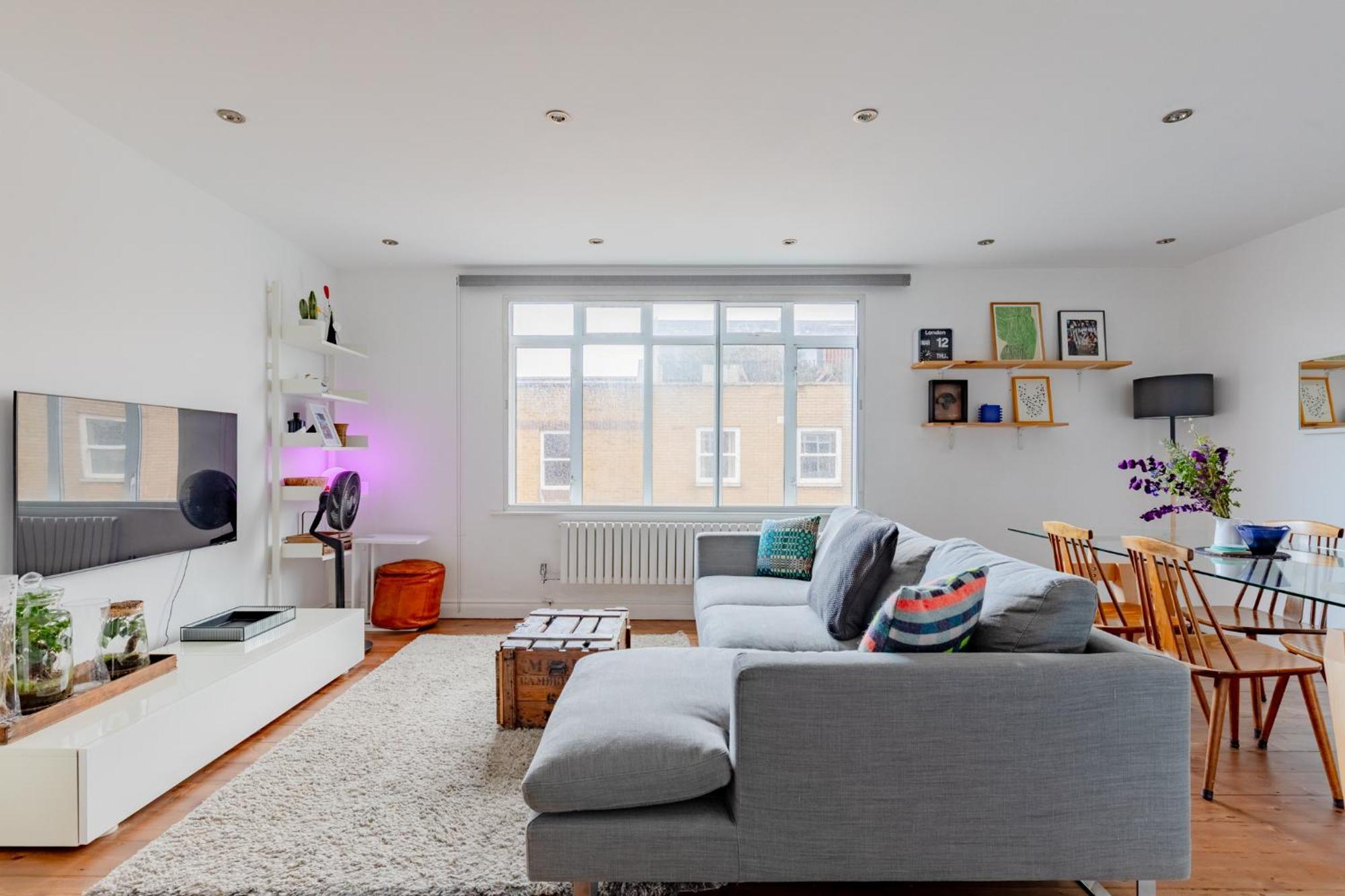 Apartment Contemporary 2bd Flat With Balcony Shoreditch