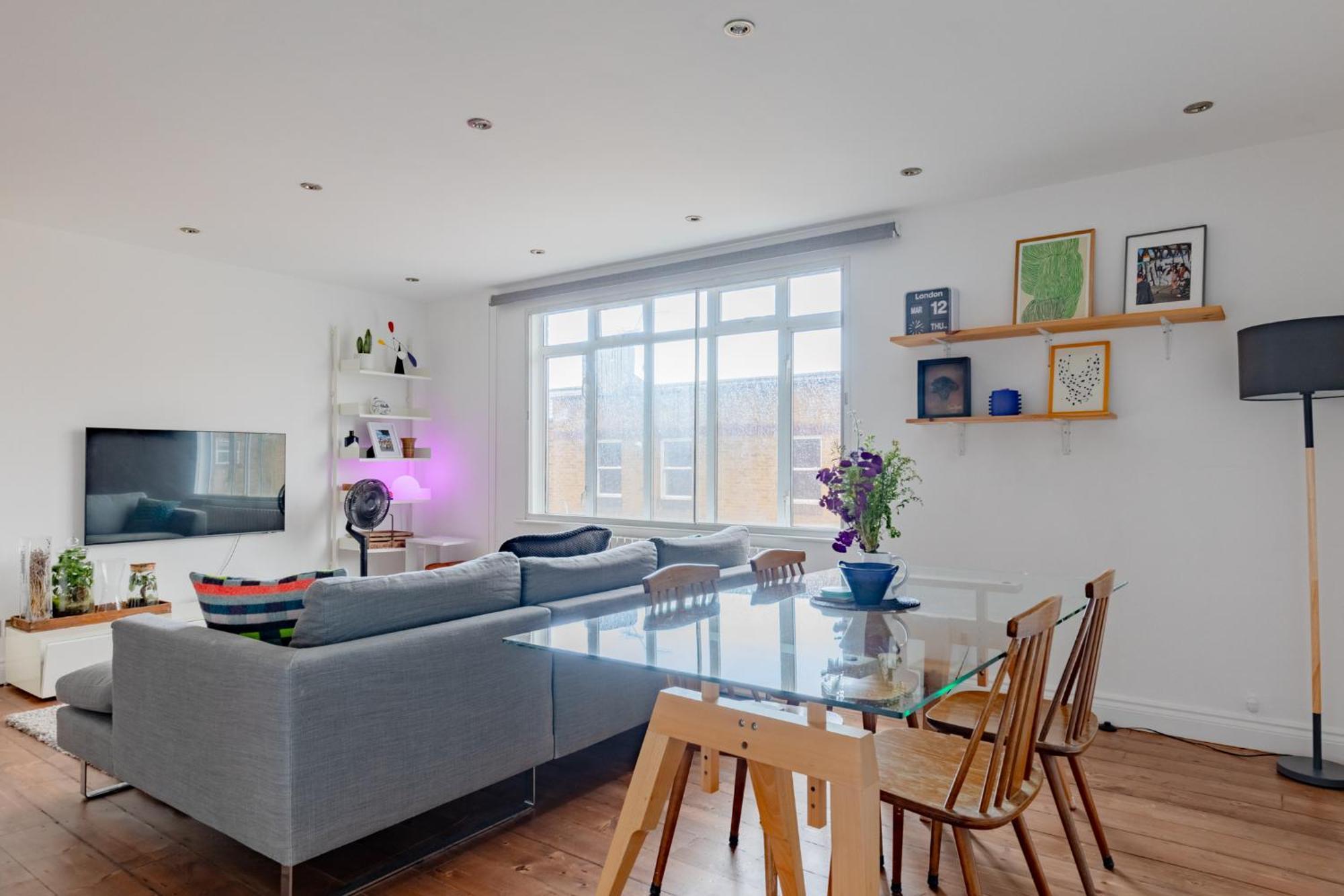 Apartment Contemporary 2bd Flat With Balcony Shoreditch *