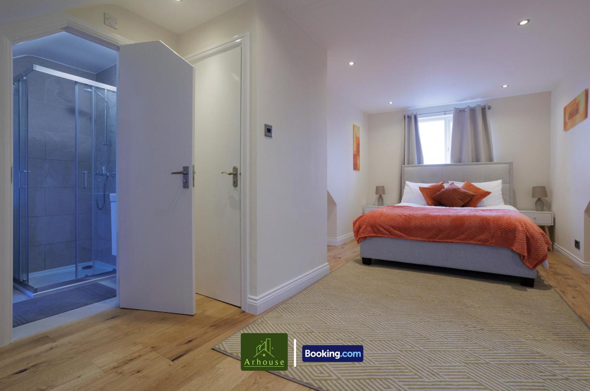 3 Bedroom By Arhouse Short Lets & Serviced Kensal Rise With Free Wifi & Free Parking Lägenhet London