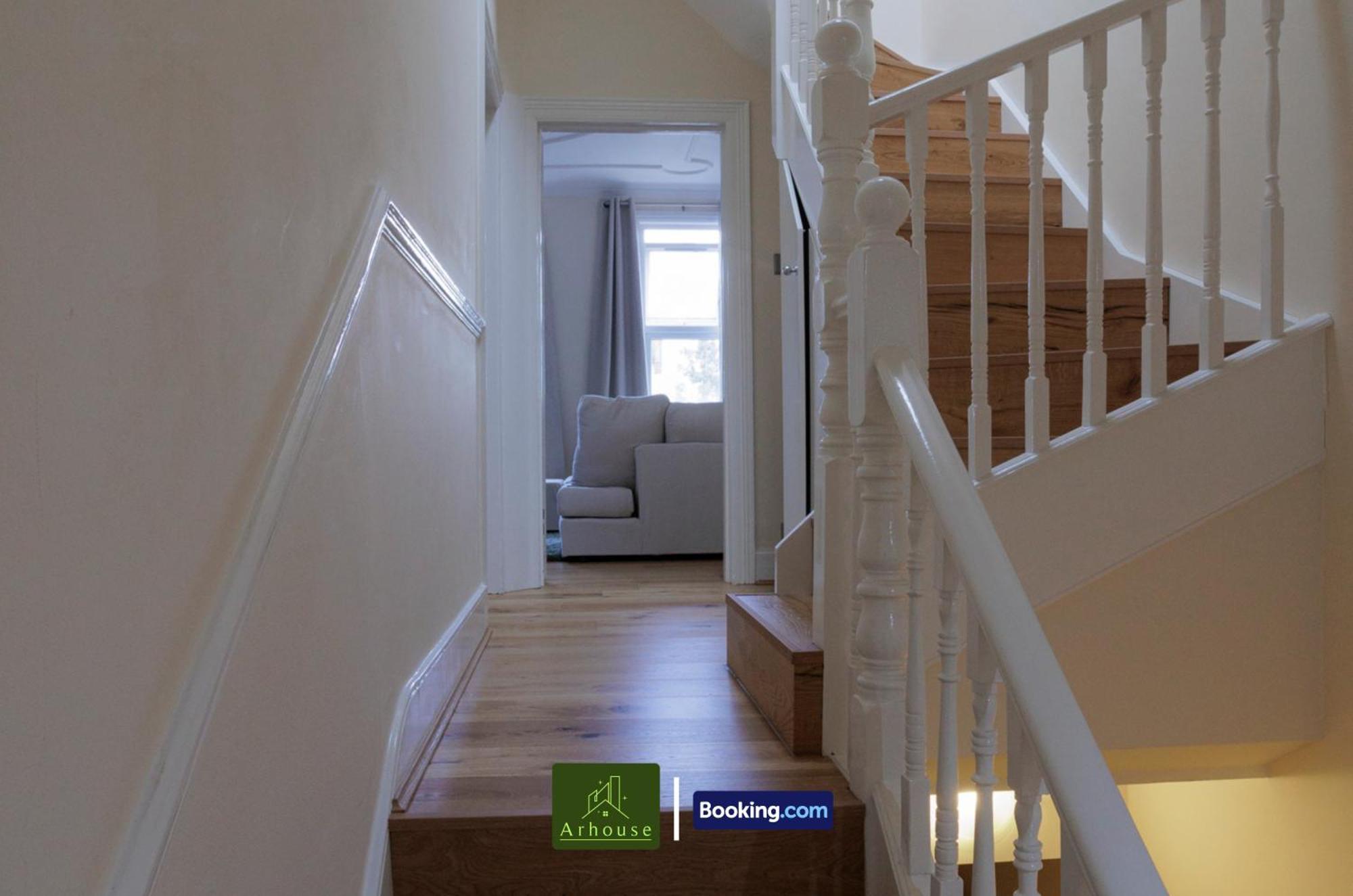 Lägenhet 3 Bedroom By Arhouse Short Lets & Serviced Kensal Rise With Free Wifi & Free Parking