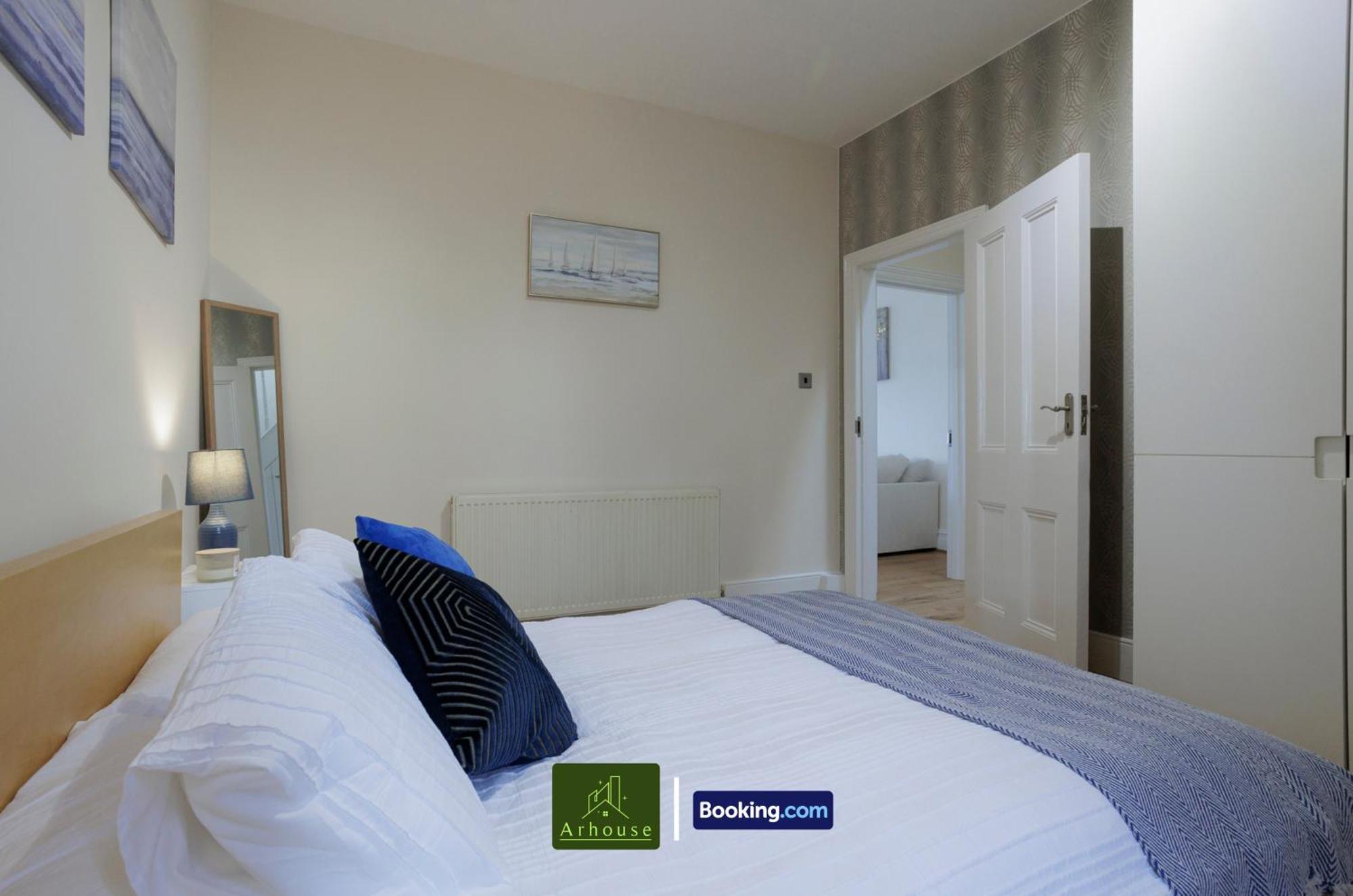 Lägenhet 3 Bedroom By Arhouse Short Lets & Serviced Kensal Rise With Free Wifi & Free Parking