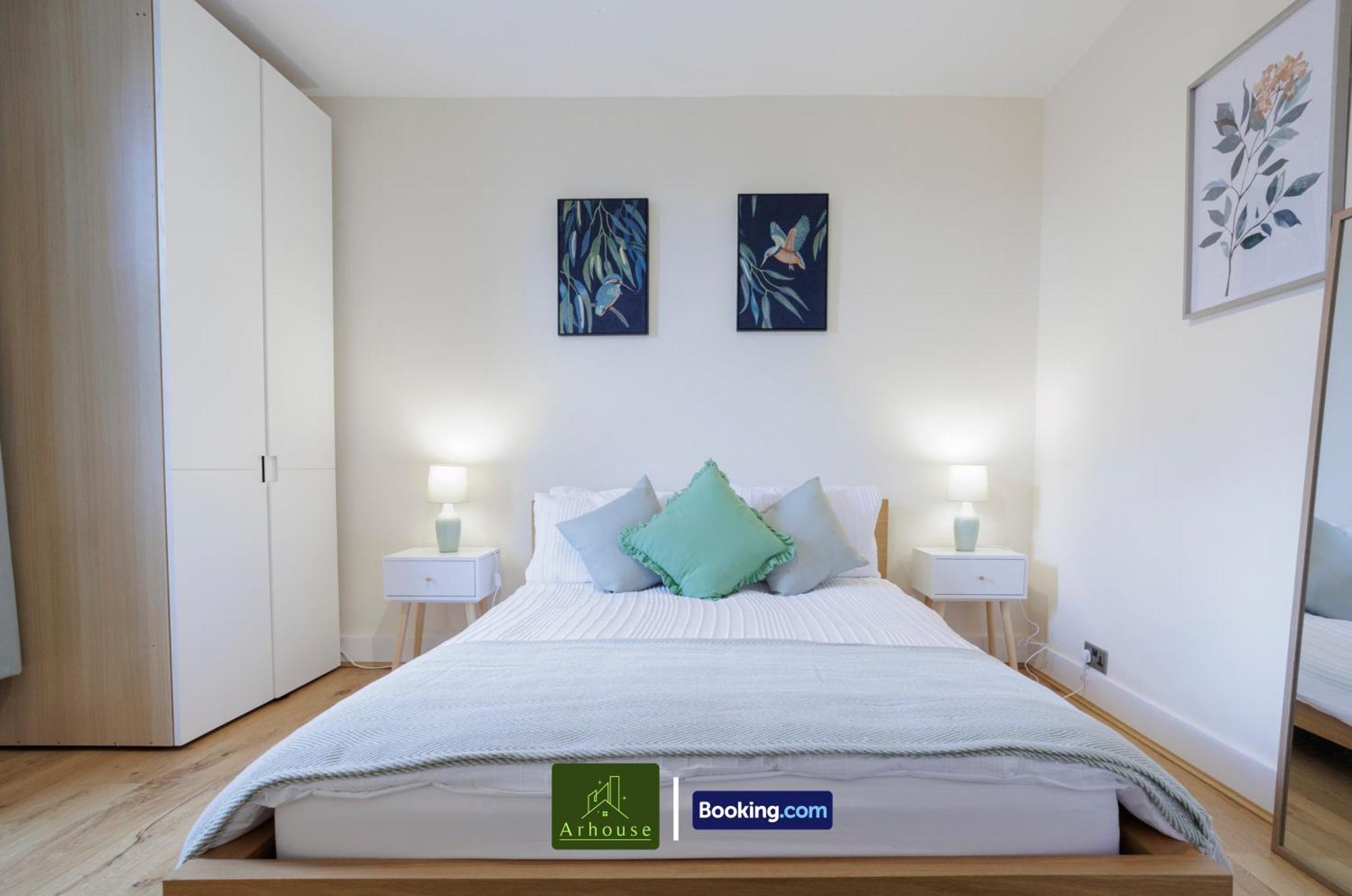 Lägenhet 3 Bedroom By Arhouse Short Lets & Serviced Kensal Rise With Free Wifi & Free Parking *
