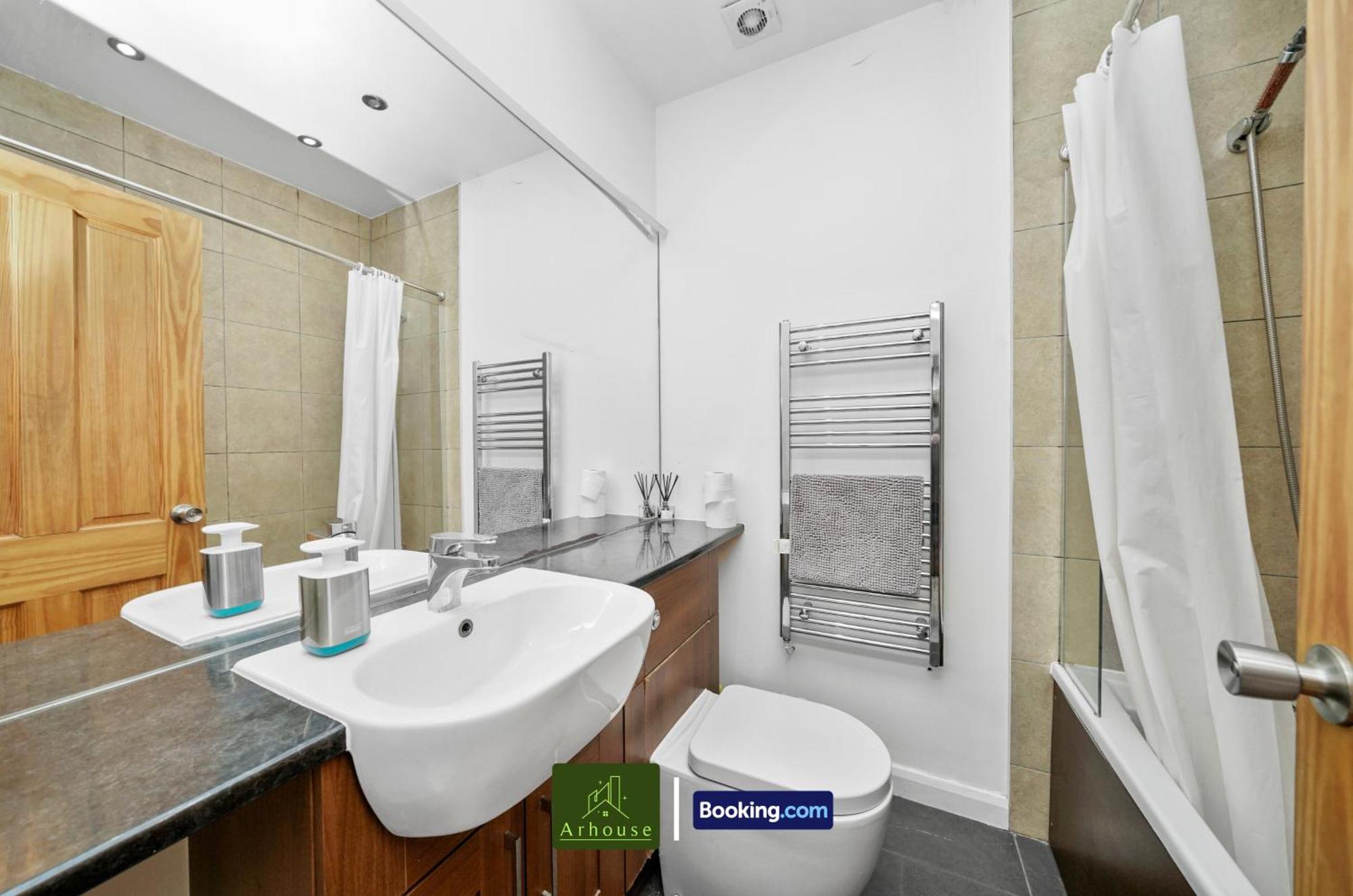 Lägenhet Two Bedroom By Arhouse Short Lets & Serviced Clapham With Free Wifi