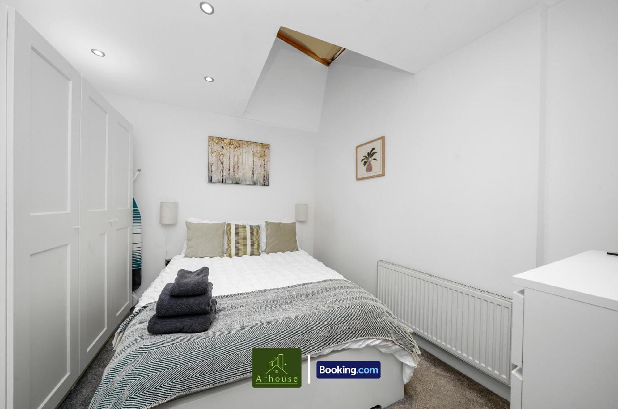 Lägenhet Two Bedroom By Arhouse Short Lets & Serviced Clapham With Free Wifi *