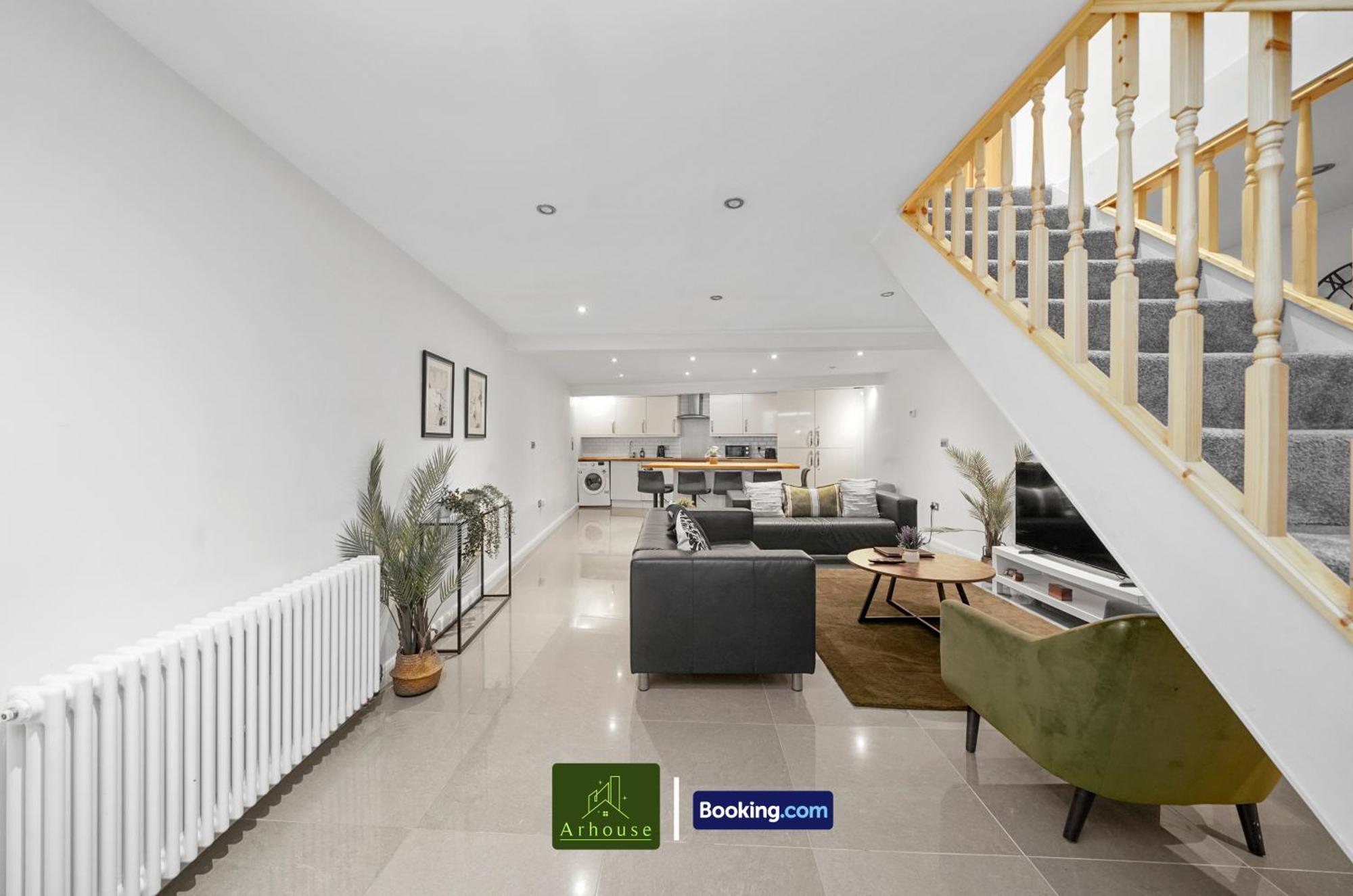 Lägenhet Two Bedroom By Arhouse Short Lets & Serviced Clapham With Free Wifi London