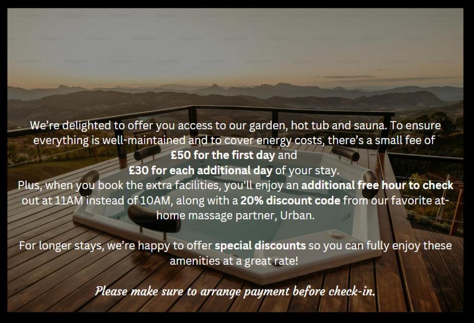 Double W/projector & Garden Hot Tub * Londra