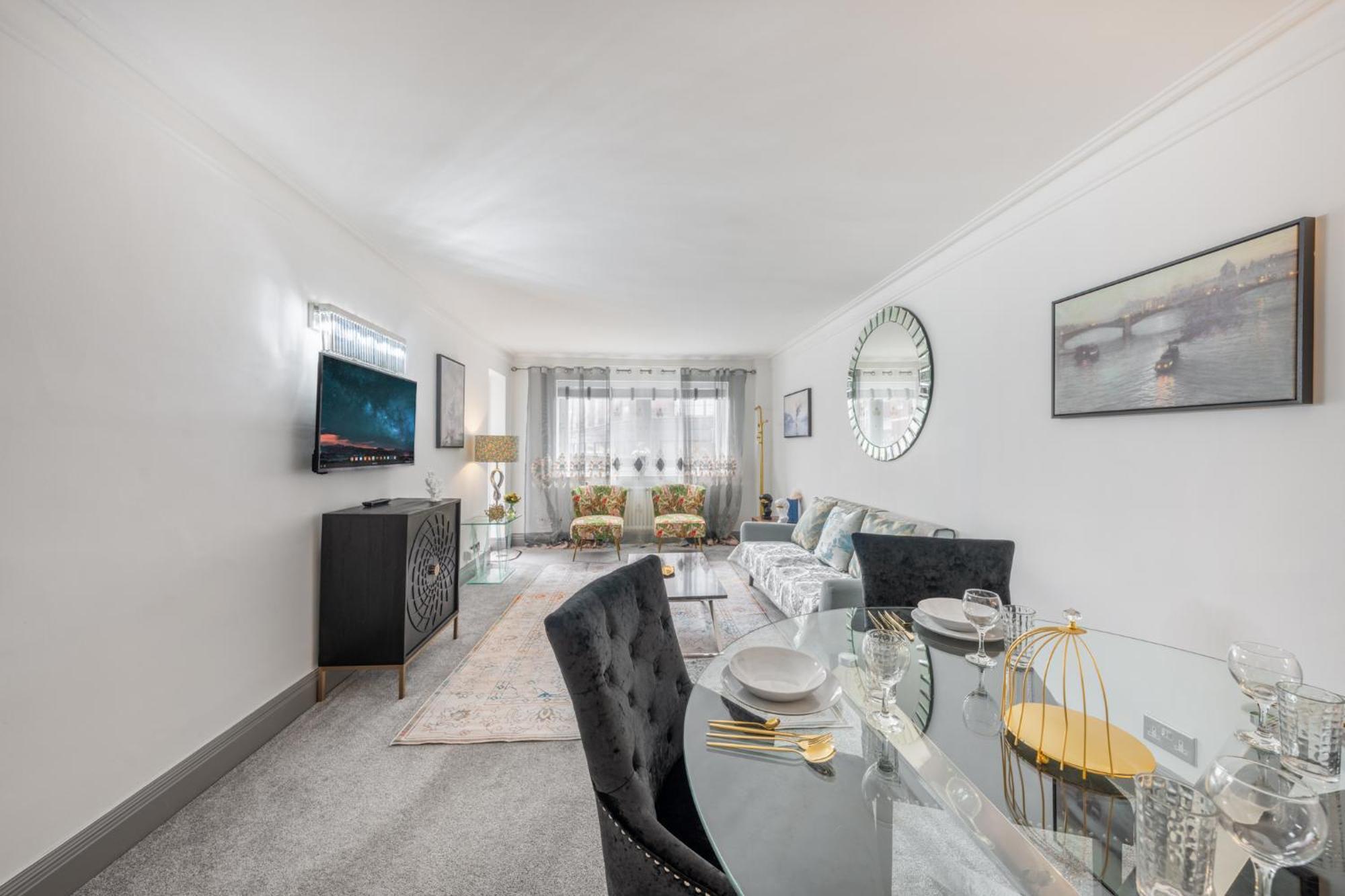 Posh With Terrace Over Harrods Leilighet *