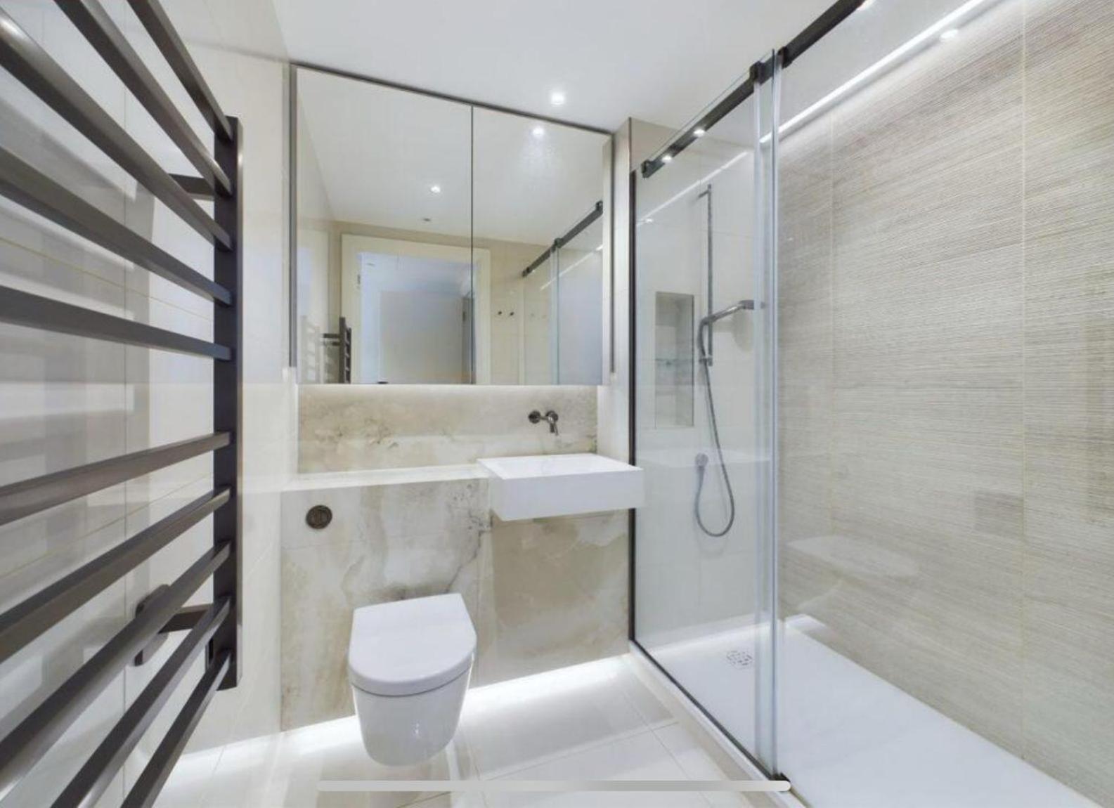 Luxury Modern 2bd 2ba White Living Appartement Londen