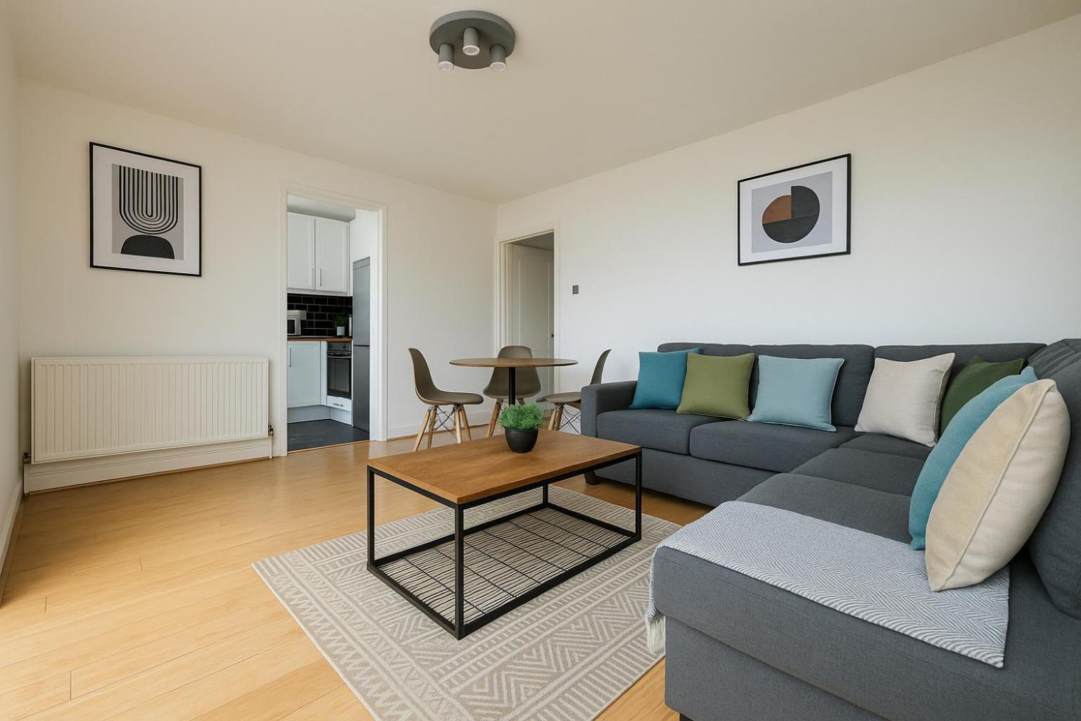 Apartment Bright Flat - 10 Mins To Bridge & The Shard