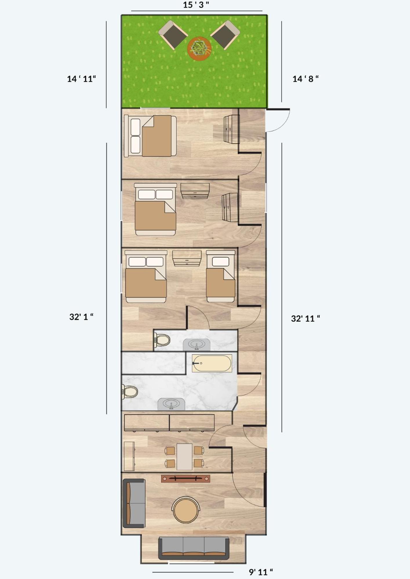 Appartement Heart Of Ealing With Garden *