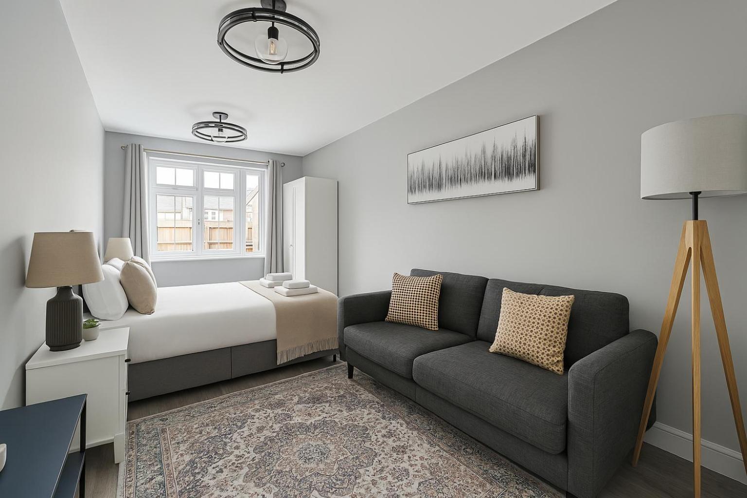 Bright Private - Peaceful Morden Location *