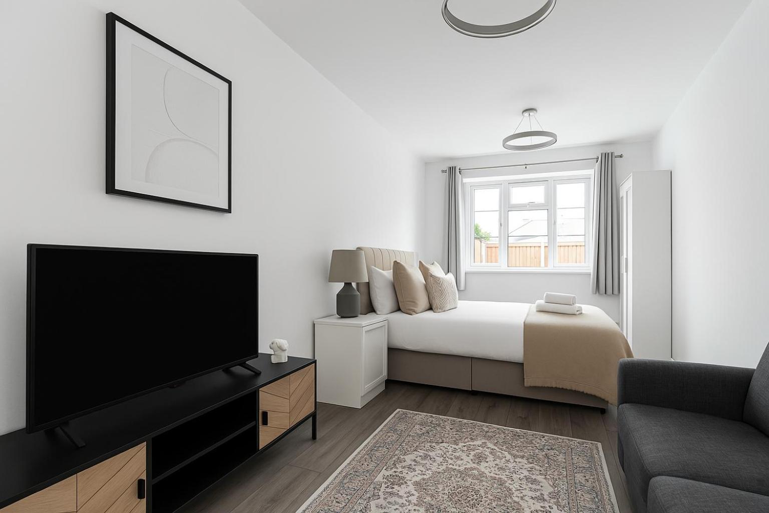 Bright Private - Peaceful Morden Location Lejlighed *