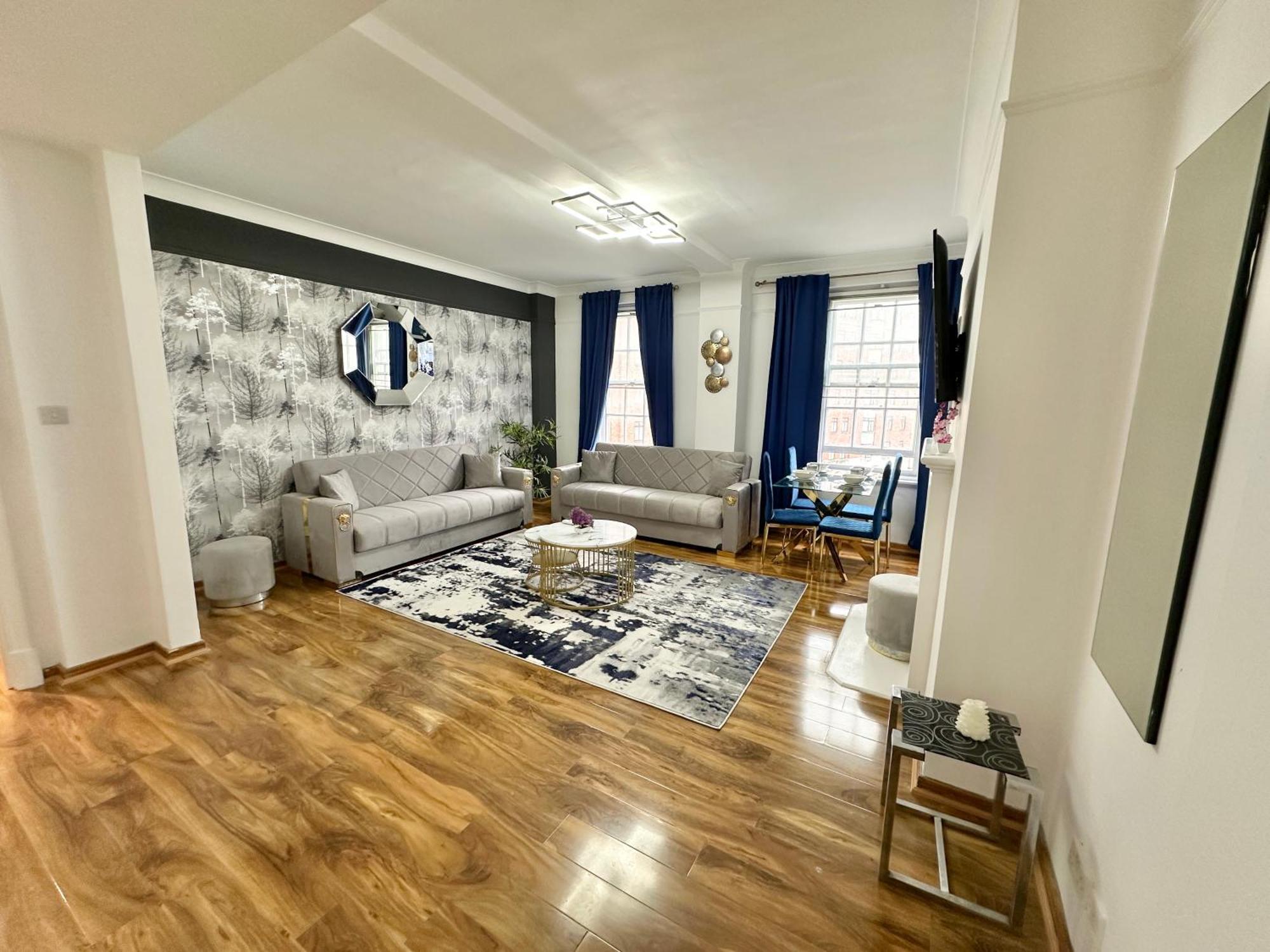 Luxury Flat Next To Hyde Park & Oxford Street Apartment *