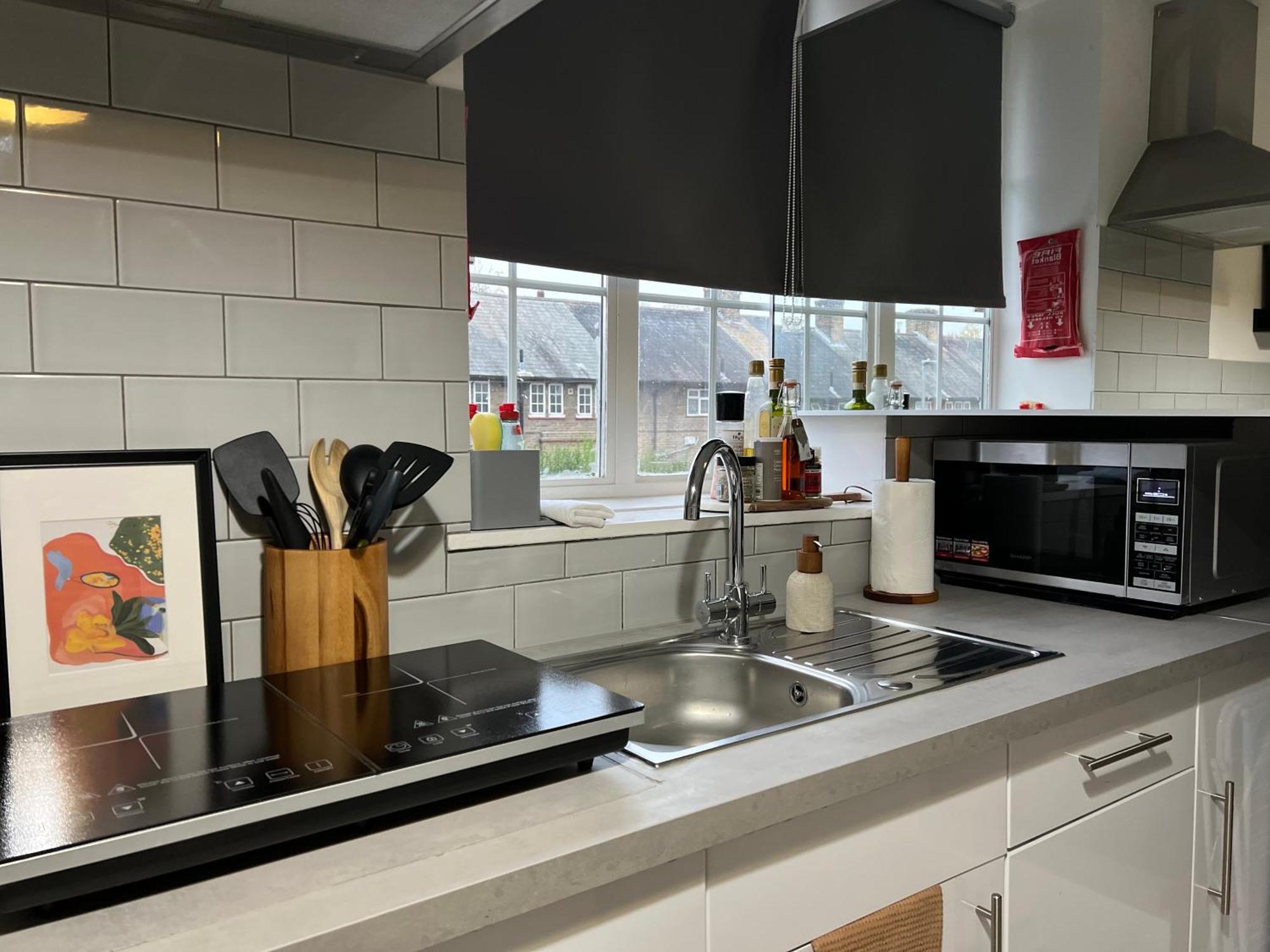 Stylish Putney Village Flat Lägenhet *
