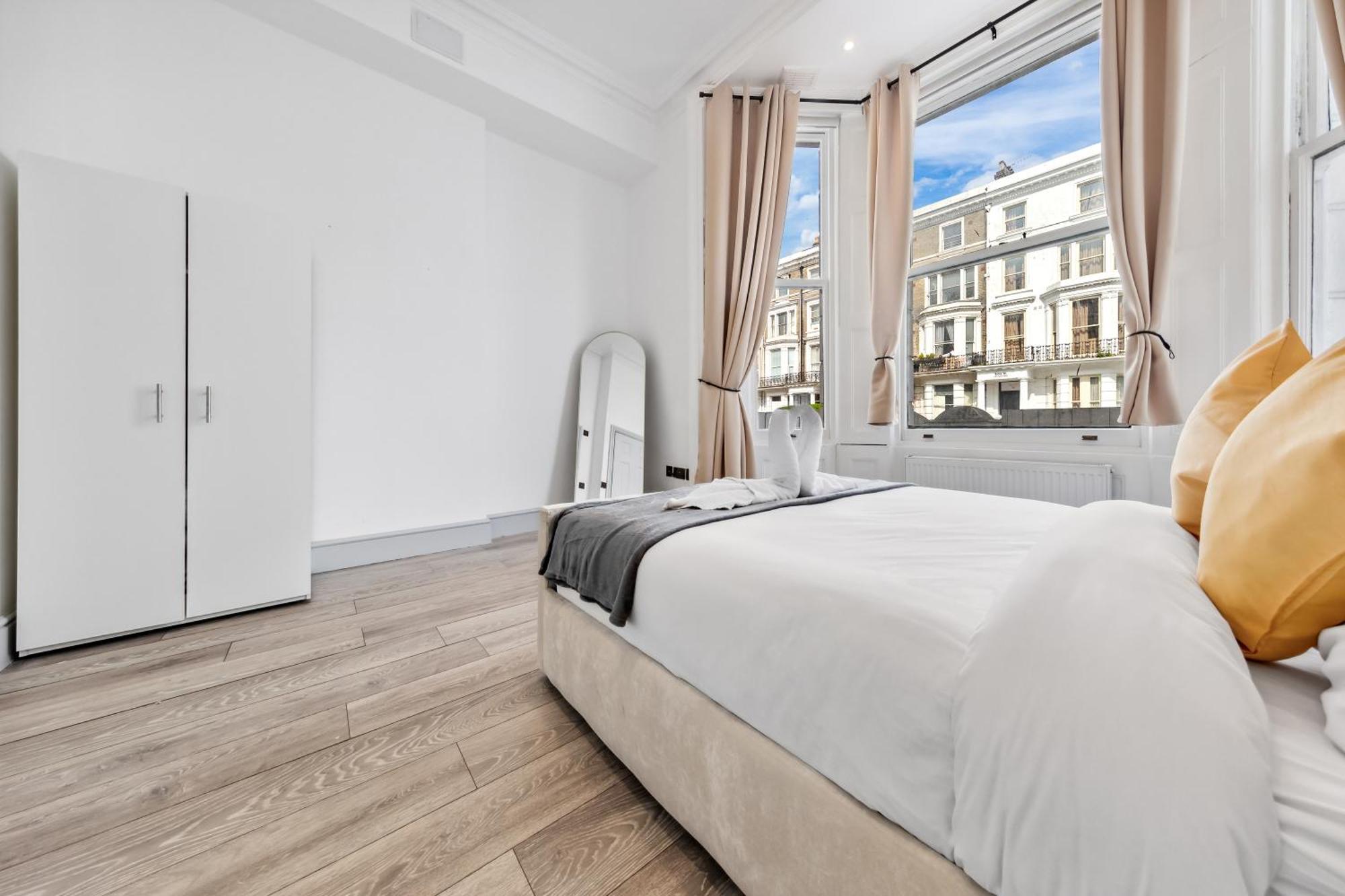 Minimalist Luxe 2br Designer Retreat In Prime Kensington For 6 Next To Station Harrods Appartement *
