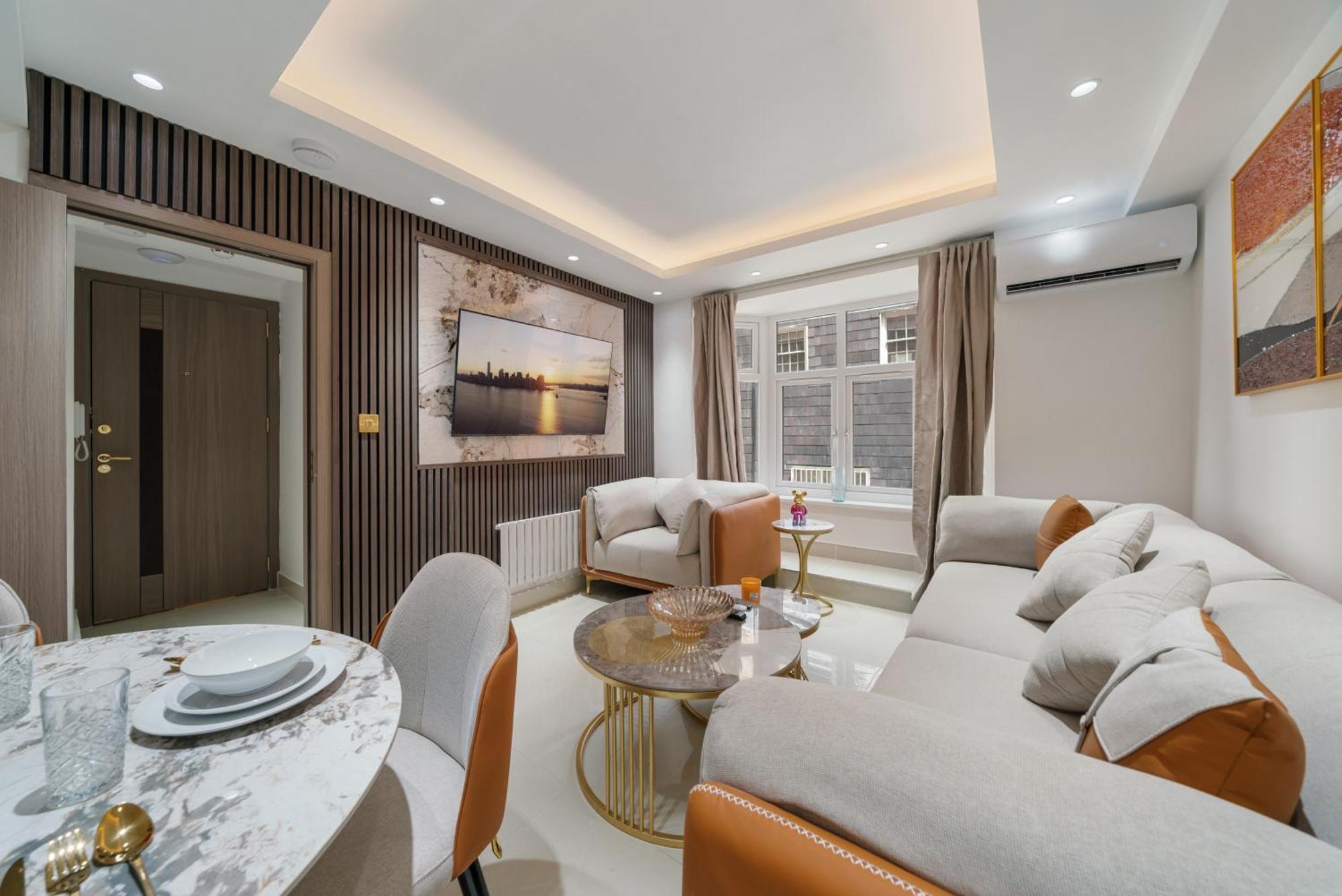 Chic & Modern 1-bedroom In Prime Mayfair H2 Appartement Londen