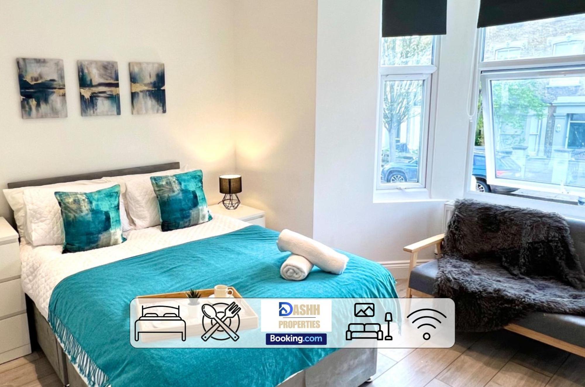 Ferienhaus Two Bedroom By Dashh Short Lets & Serviced In Shepherds Bush With Free Wifi