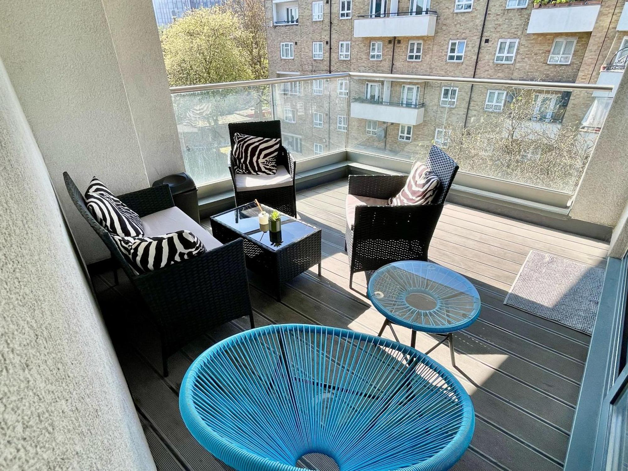 Modern & 3bedroom Flat With Pvt Balcony Steps From Regent's Park Appartamento *