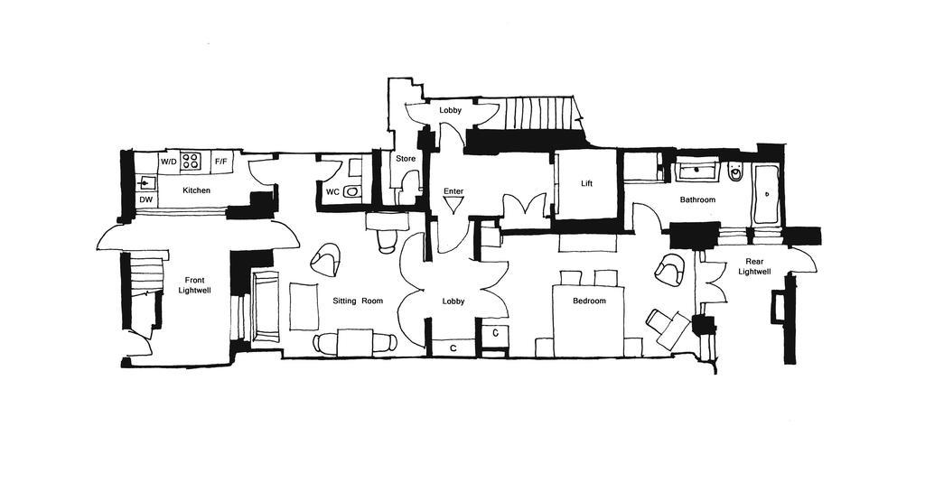 The By The Sloane Club Appartement