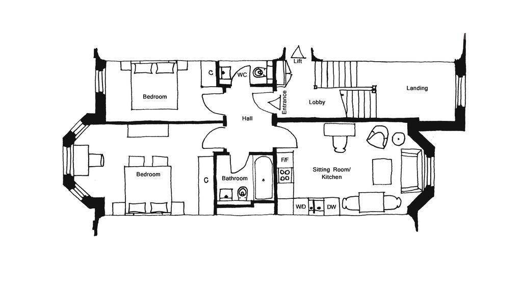 The By The Sloane Club Appartement *