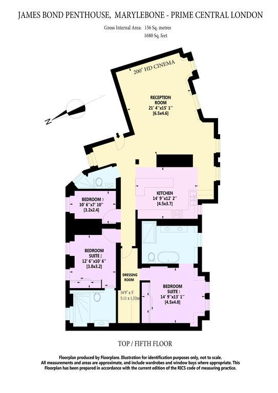 James Bond Style Penthouse * London