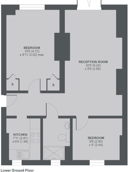 Apartment 2 Bedroom Just Off Kings Road