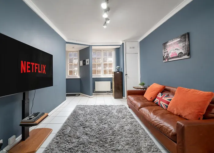 5 Star Kings Cross 2-Bed Apt For 5 Guests London