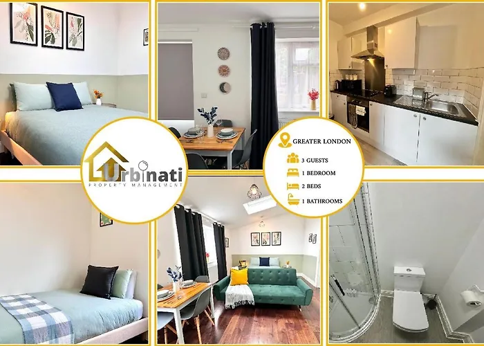 Alluring Studio 30Min To Central London & Free Parking
