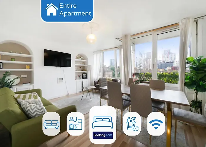 Stylish 3-Bedroom Apartment London
