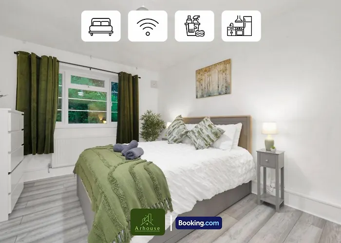 1 Bedroom Apartment By Arhouse Apartments Short Lets & Serviced Accommodation Highbury With Free Wifi