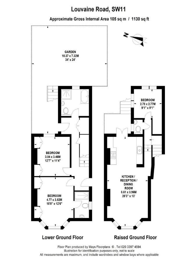 Battersea Apt At Louvaine Road Apartment *