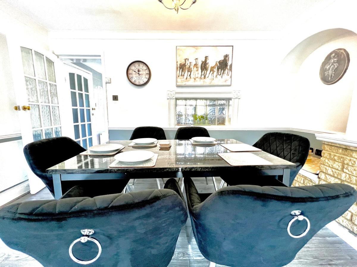 3bed House Free Parking Canary Wharf Feriehus *