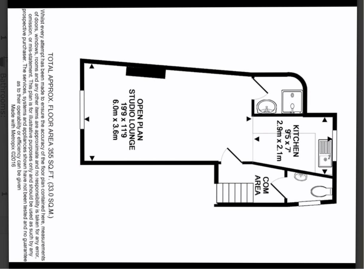1-bed Studio- Sleeps 2- Nwlondon Kentish Town Appartement