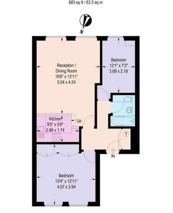 Lejlighed Luxury 2-bedroom In Prime South Kensington *