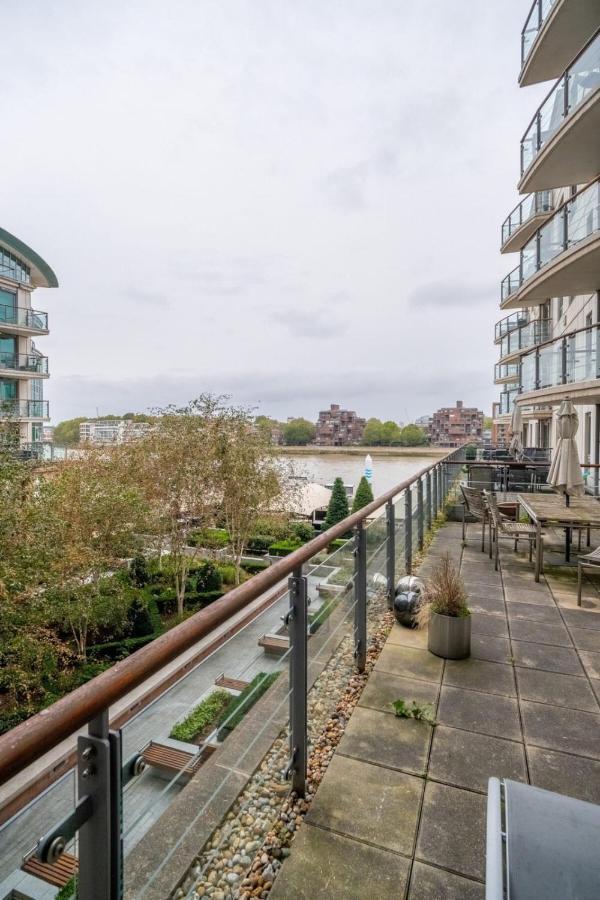 2bd Flat W River View Balcony - Vauxhall! Lägenhet *
