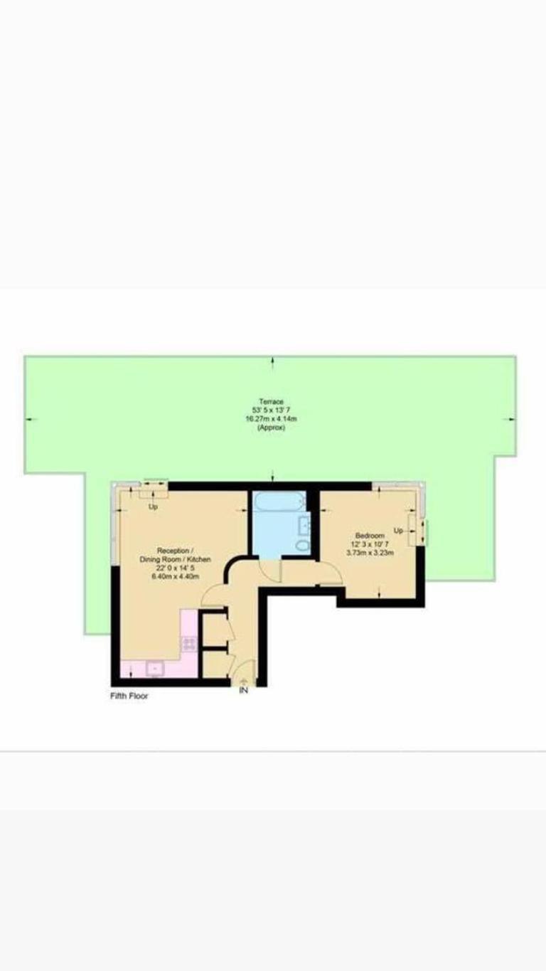 Leilighet Captivating 1-bed In *