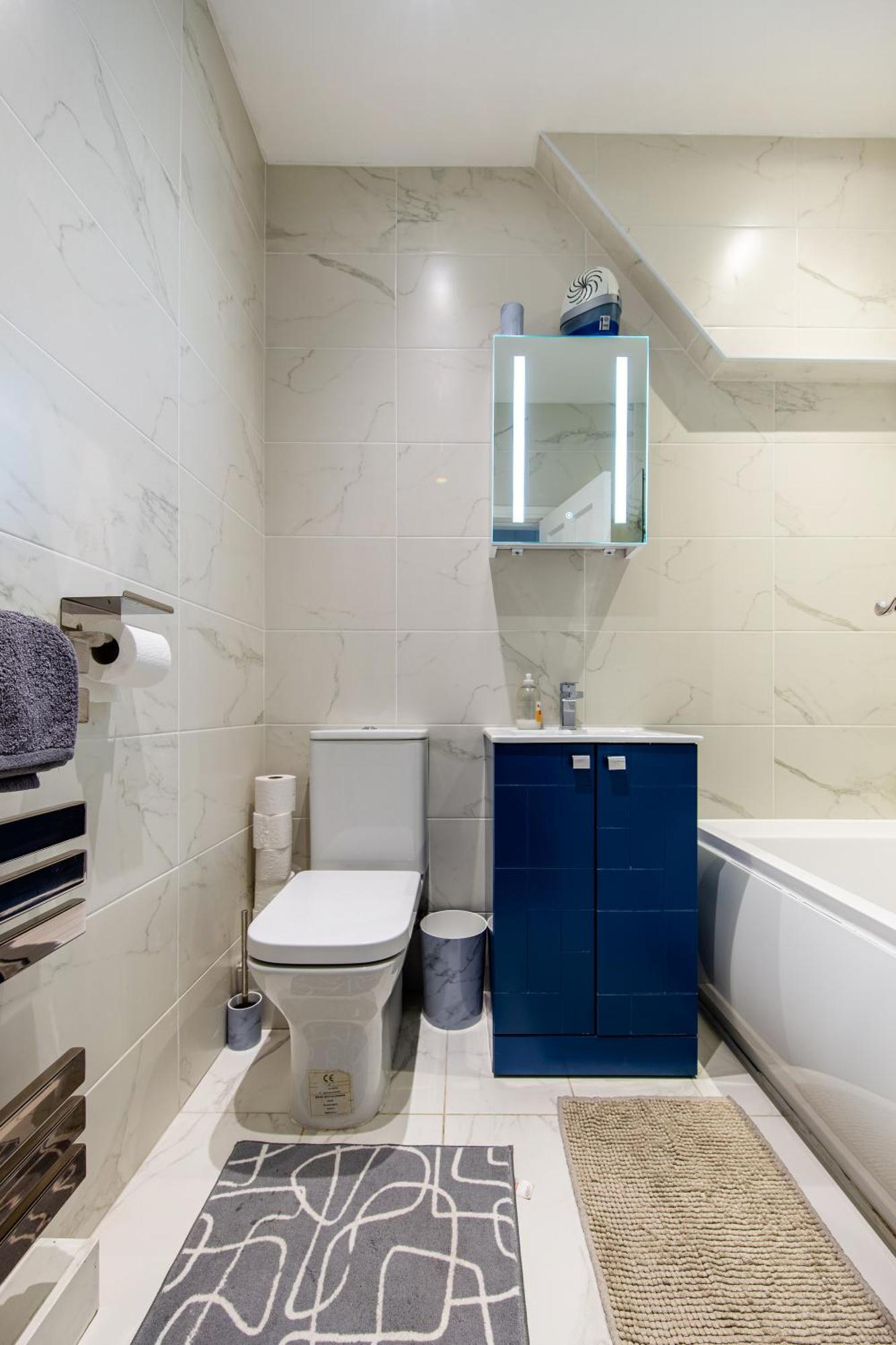 Appartement Cosy 1 Bed With Free Parking Close To Underground Station Zone 2 For Quick Access To Up To 5 Guests *
