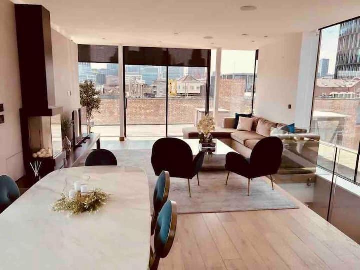 3 Bed 2 Bath Penthouse Hoxton Square With Terrace London