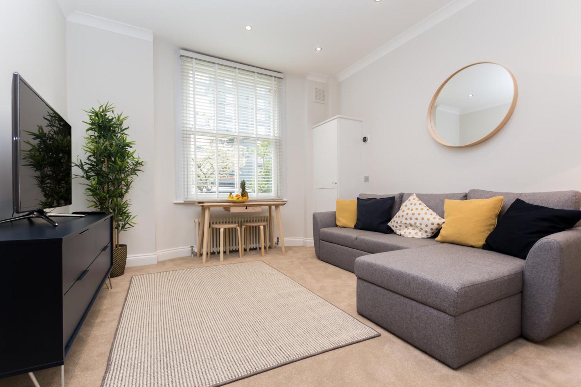 Apartment Vibrant 1br Apt Wprivate Decked Garden, Fast Wifi *