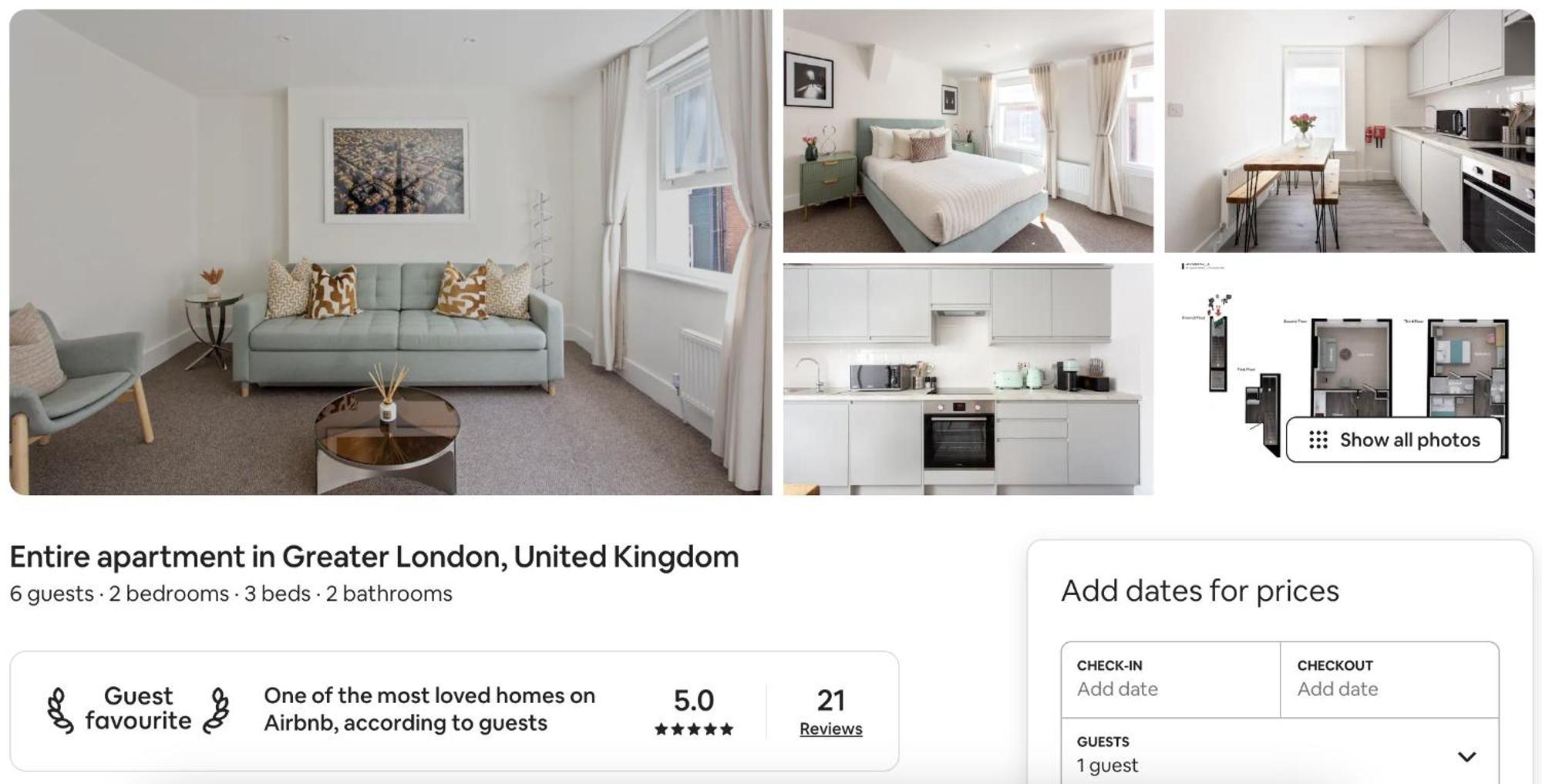 2 Bedroom In Covent Garden Sleeps 6 Apartment London