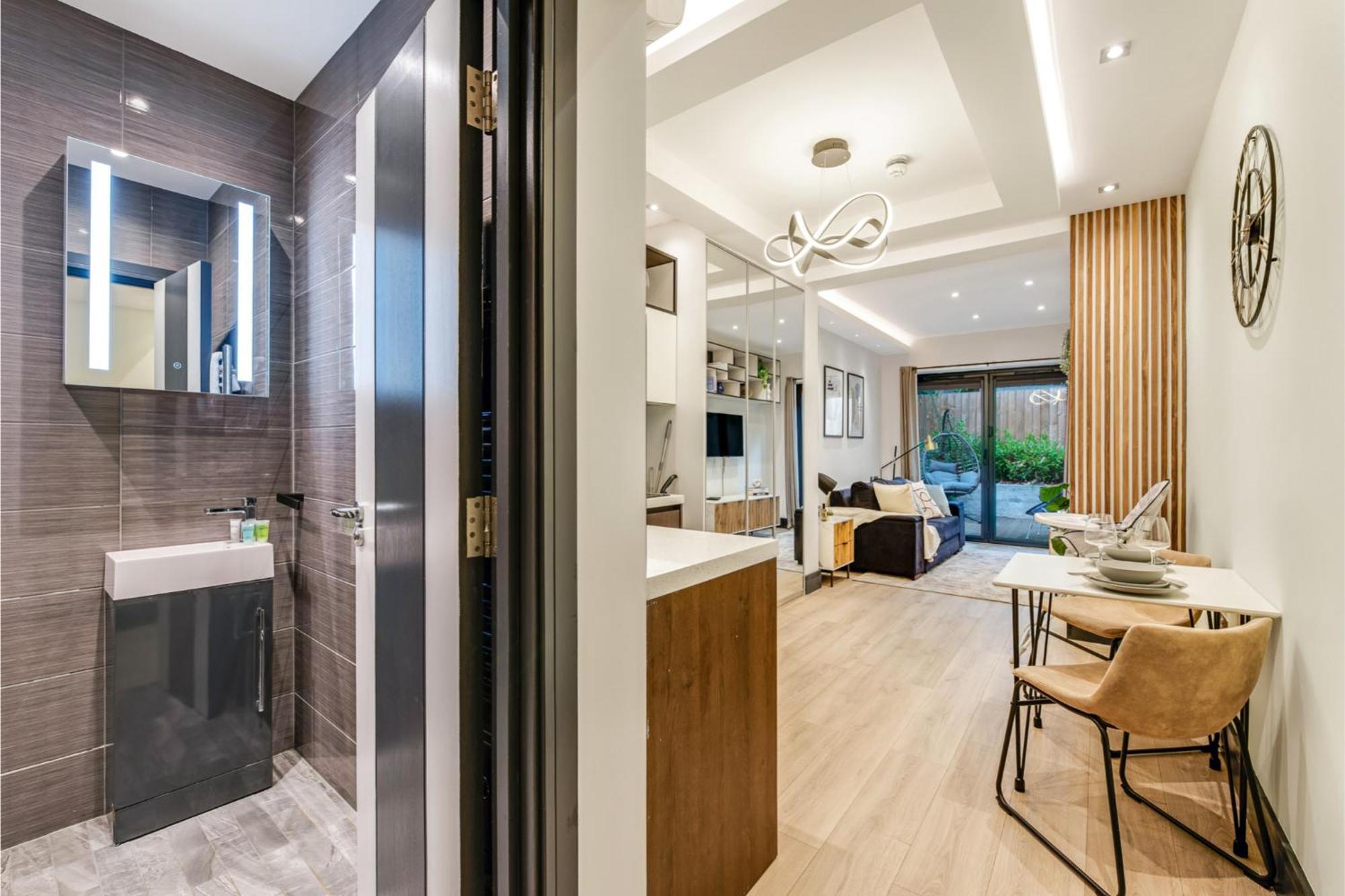 Lejlighed Chic Studio W/ Outdoor Space -excellent Location
