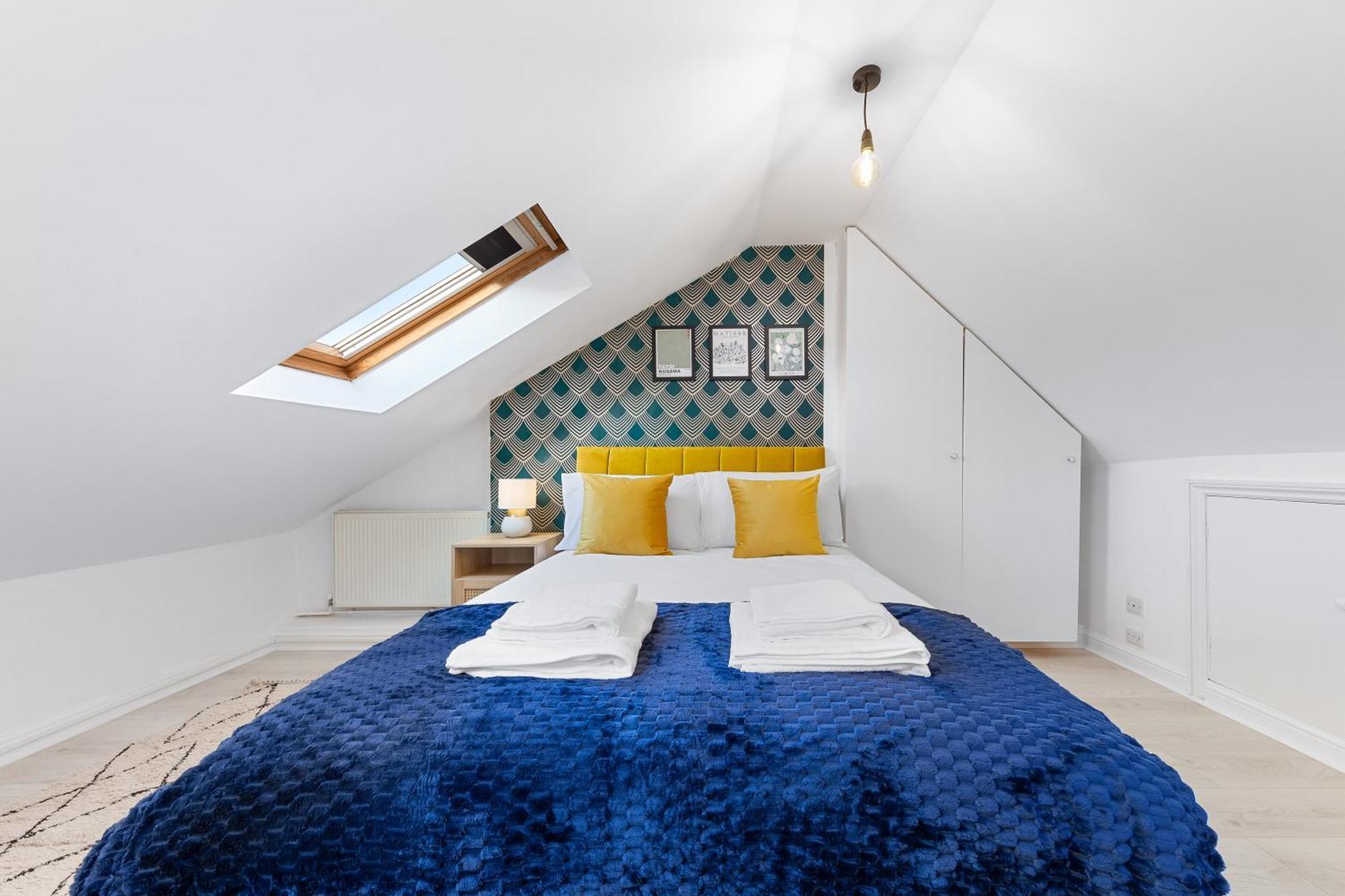 Lägenhet Central & Modern 1 Bed Apartment - 3Min To Train Station & Sleeps 4 - The Holloway Suite London
