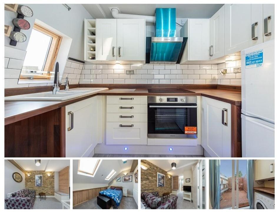 Newly Refurb Period 1-bed With Roof Terrace, 47 Sqm-500 Sqft, In Putney Near River Thames London