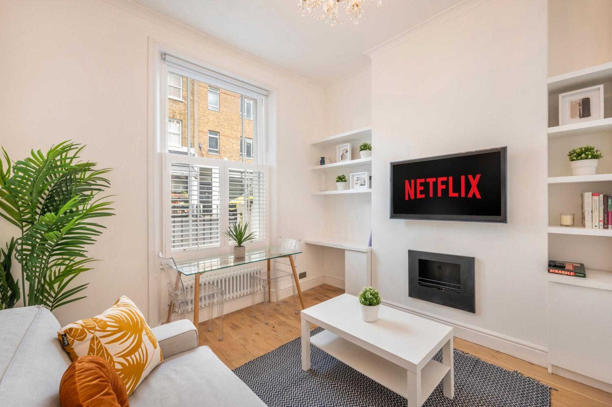 Charming 1 Bedroom Flat With Private Patio - West London, Kensington, Earl's Court, Chelsea Leilighet