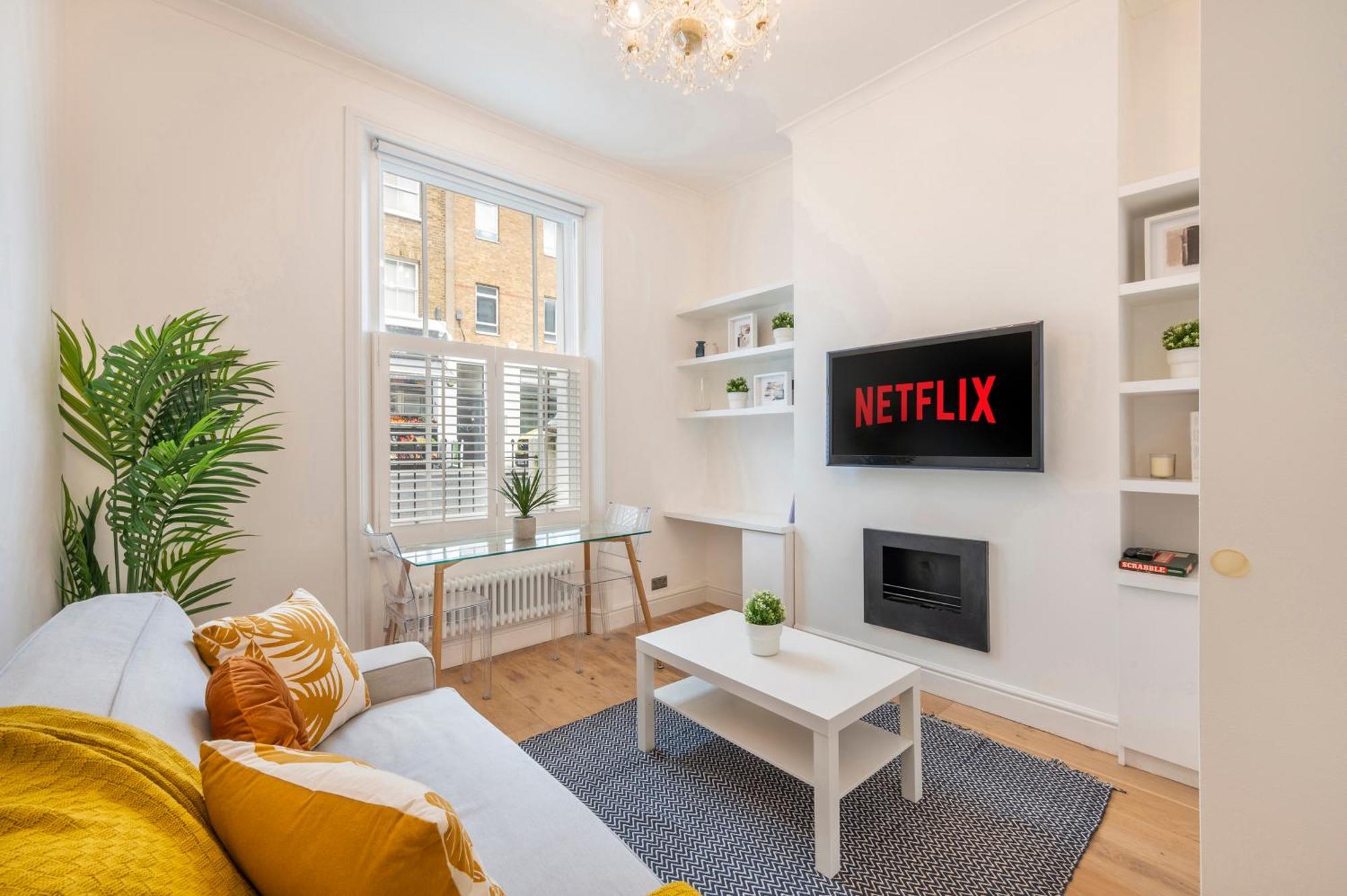 Leilighet Charming 1 Bedroom Flat With Private Patio - West London, Kensington, Earl's Court, Chelsea London