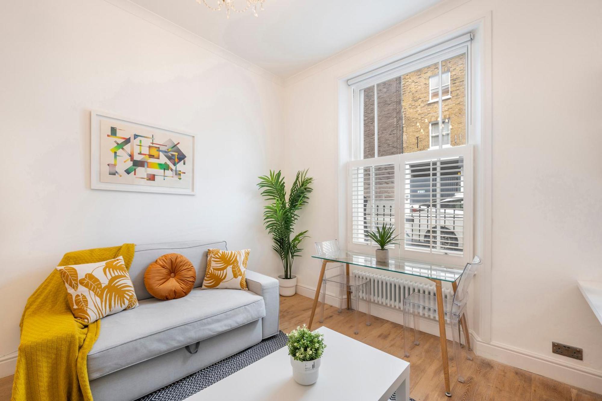 Leilighet Charming 1 Bedroom Flat With Private Patio - West London, Kensington, Earl's Court, Chelsea *