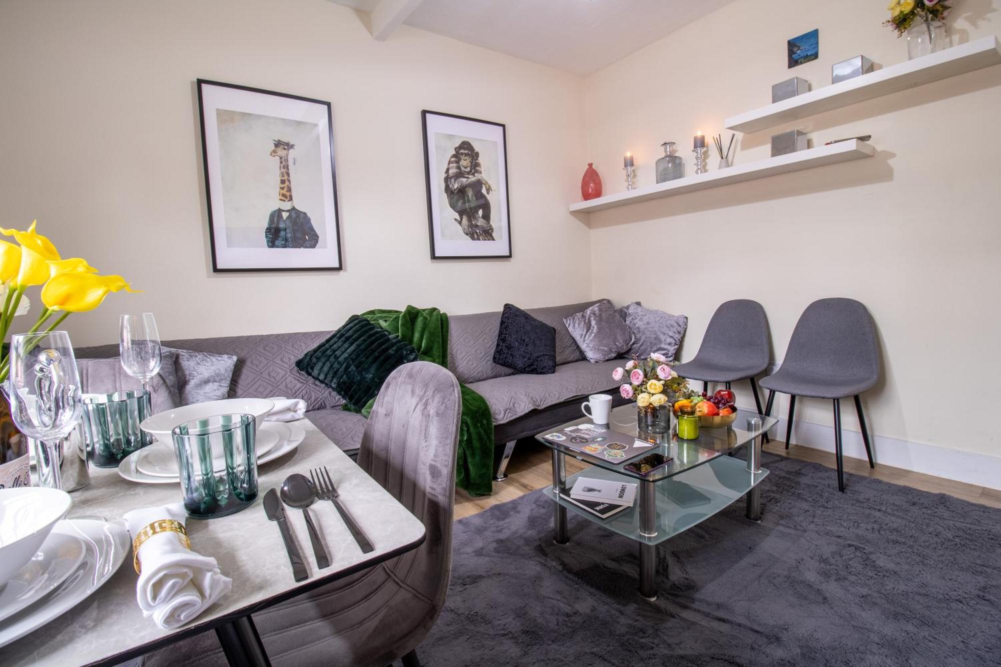 Cosy 2-bedroom In Mayfair 8cb - 4th Floor No Elevator Leilighet