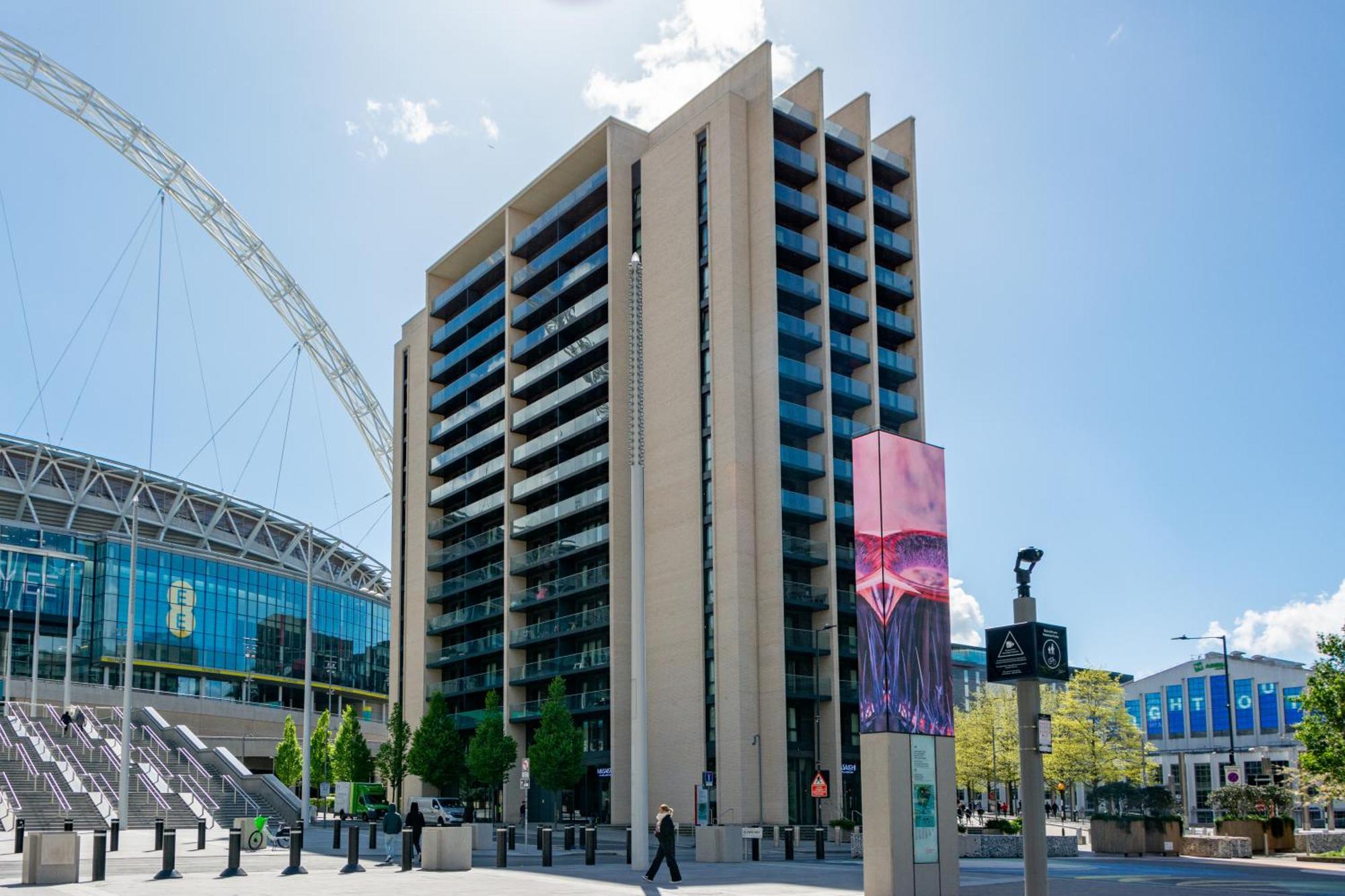 Mysquare State-of-the-art 1 Bedroom Near Wembley Park Lägenhet London
