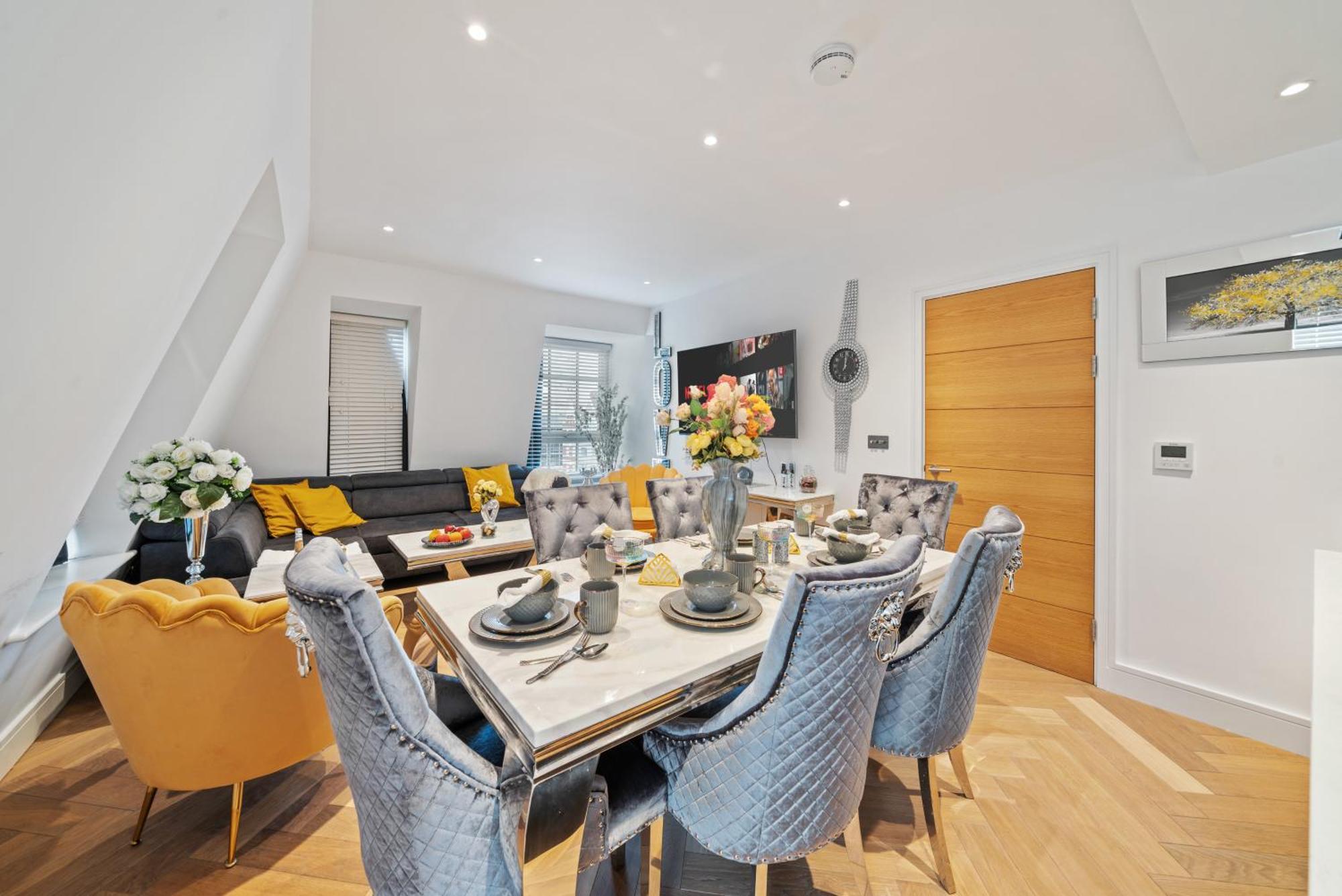 Lägenhet Marble Arch Luxury 3-bedroom Penthouse Haven 73 London
