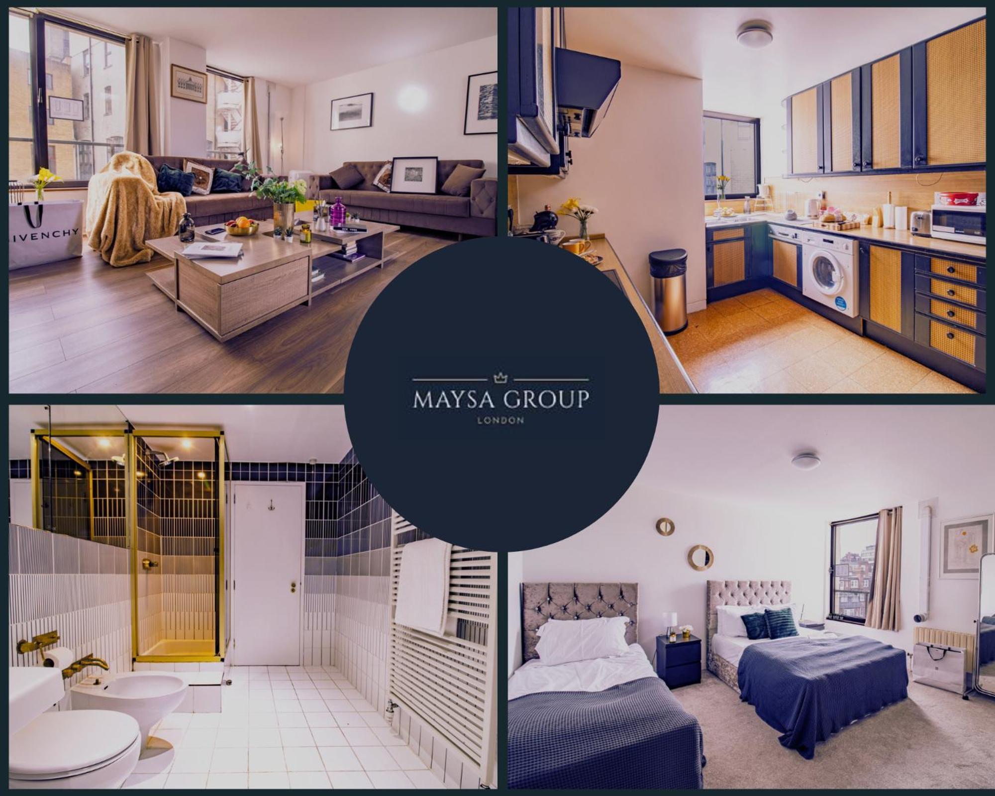 Apartment Spacious 2-bedroom In Piccadilly 6100p London